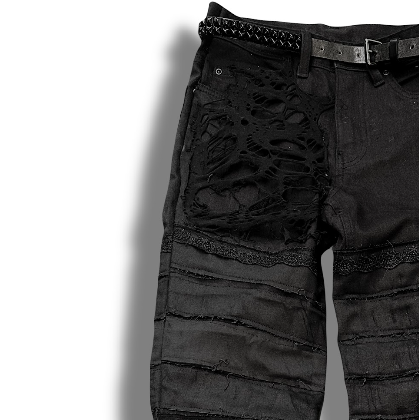 spiderweb denim hagis